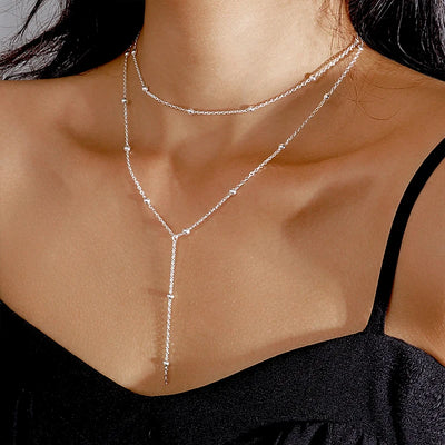 Sterling Silver Tassel Necklace