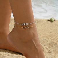 Infinity Zircon Anklet