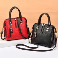 Tassel Top Handle Bag Lady