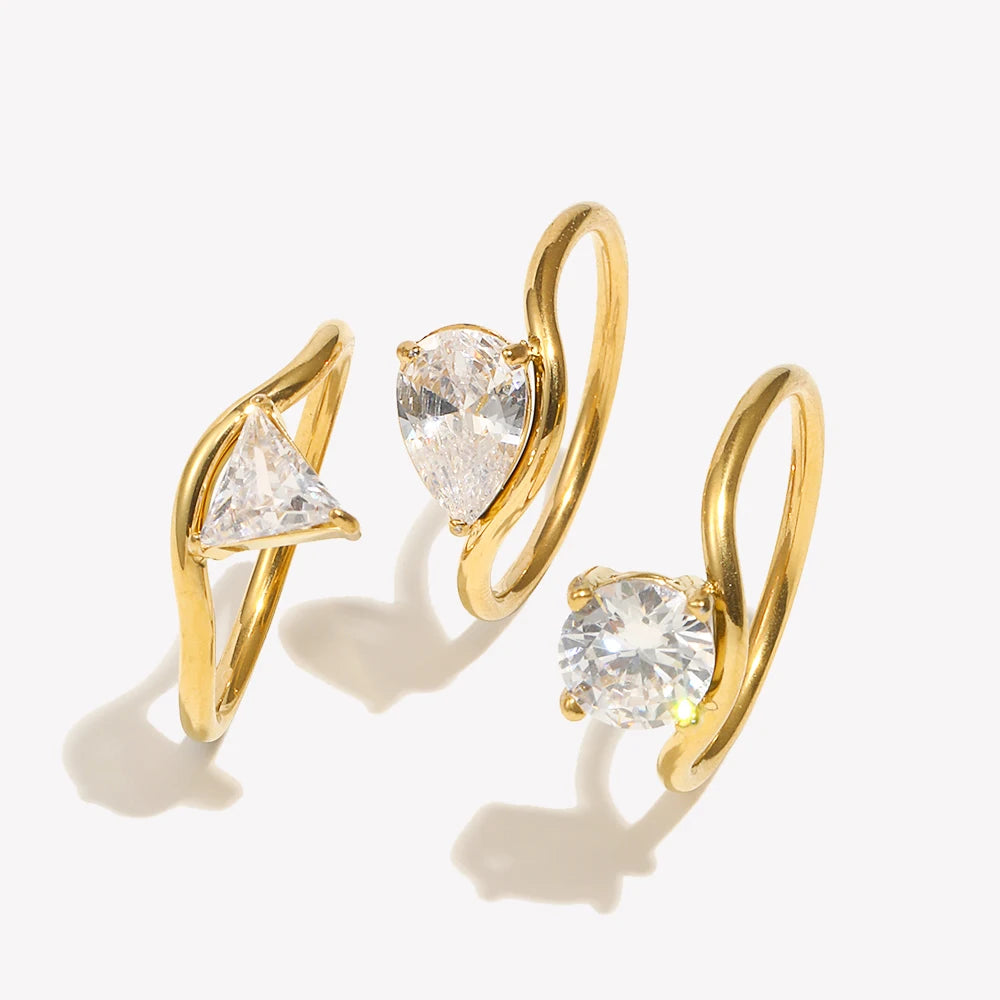 Dainty Zircon Ring