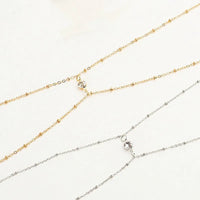 Double-Layer Beaded Waist Chain