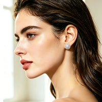 FENASY Natural Freshwater Pearl Earrings For Women Fashion Jewelry Korean Style Classic 925 Sterling Silver Stud Earrings