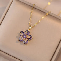 Gold Flower Necklace