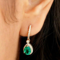 Engagement Wedding Dangle Earrings