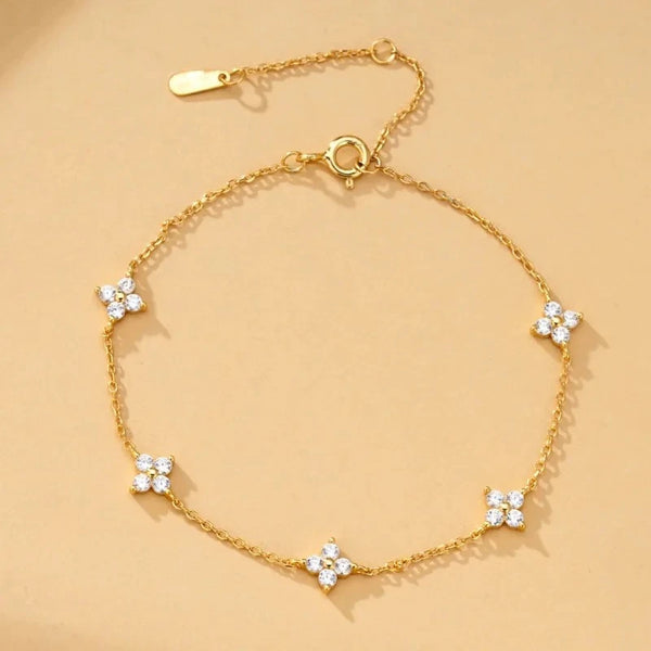 Clover Bracelet Adjustable Chain Jewelry