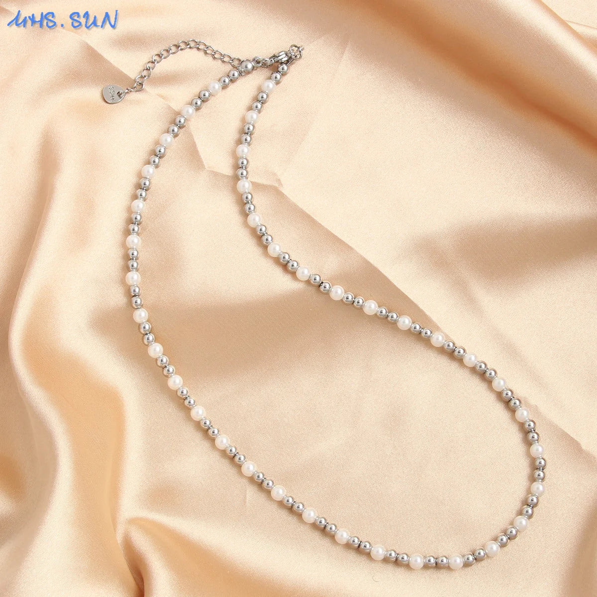 Gold Beaded Necklace