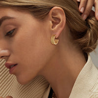 Twisted Rope Hoops