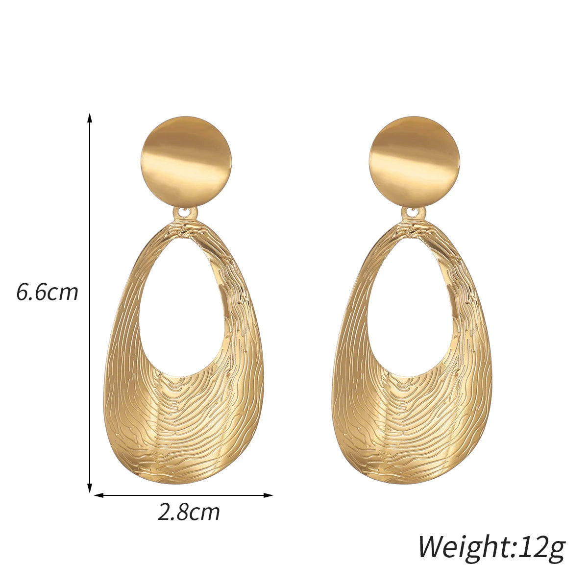 Drop Geometric Earrings