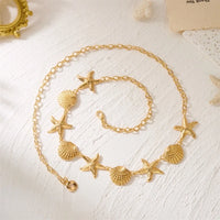 Starfish Pearl Waist Chain