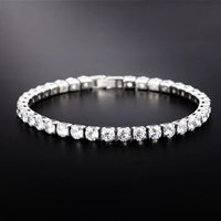 Crystal Tennis Bracelet Chain Jewelry