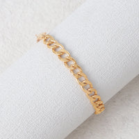 1 stylish punk single-layer Cuban alloy ankle chain suitable for party gathering beach vacation worn by both men and women