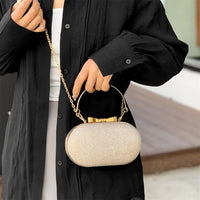 Glitter Evening Clutch Bag Top