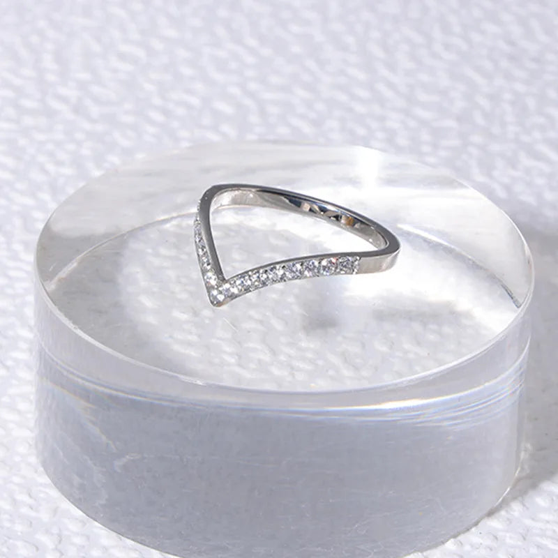 18K Gold-Plated Zircon Ring