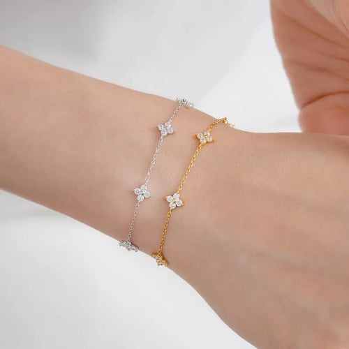 Clover Bracelet Adjustable Chain Jewelry