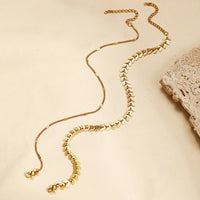 Leaf Charm Anklet
